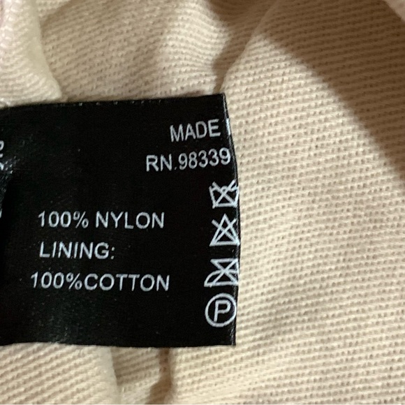 PRADA beige Re-issue Nylon BUCKET HAT Size Medium IN STORE NOW $695 - Picture 6 of 15